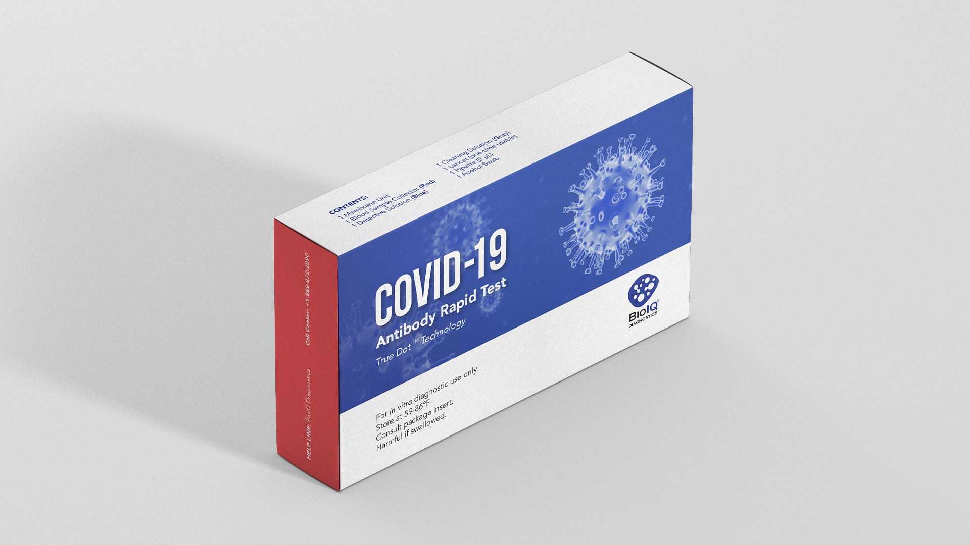 BIOIQ_Covid_19_rectangle_box_sideview COVID-19 Antibody rapid Test Kit